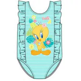   Bolondos dallamok Tweety Blue baba fürdőruha, úszó 36 hó