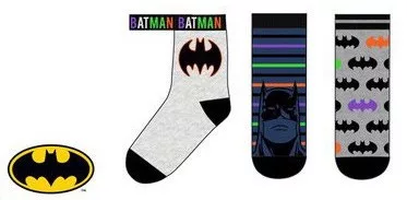 Batman Call Sign Dark gyerek zokni 27/30