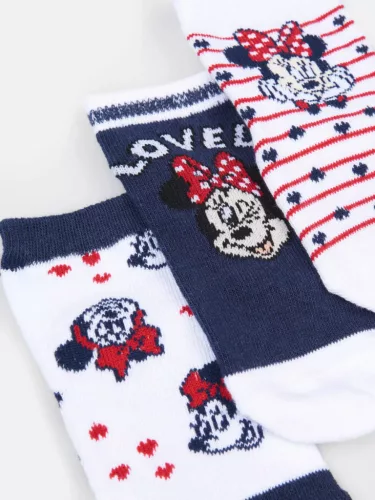 Disney Minnie Lovely Blue baba zokni 0/6 hó