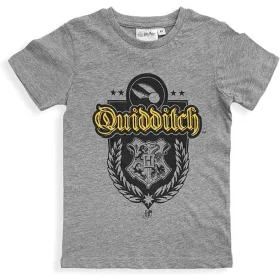   Harry Potter Quidditch Grey gyerek rövid póló, felső 6 év / 116 cm