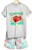 Disney Verdák Summer Race Grey gyerek rövid pizsama 3 év / 98 cm
