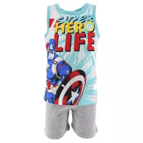   Bosszúállók Hero Life gyerek rövid pizsama 10 év / 140 cm