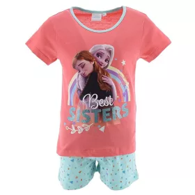  Disney Jégvarázs Best Sisters Peach gyerek rövid pizsama 8 év / 128 cm