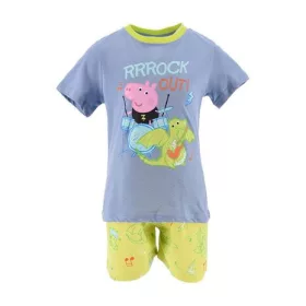   Peppa malac Rock Out Blue gyerek rövid pizsama 6 év / 116 cm
