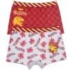 Harry Potter Red Lion gyerek boxeralsó 2 darab/csomag 8 - 10 év / 128 - 140 cm
