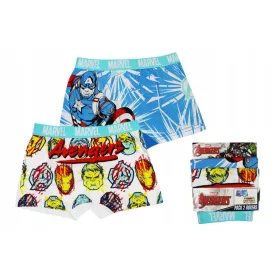   Bosszúállók Power gyerek boxeralsó 2 darab/csomag 9 - 10 év / 134 - 140 cm