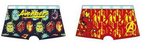 Bosszúállók Stark-Tech gyerek boxeralsó 2 darab/csomag 6 - 8 év / 116 - 128 cm