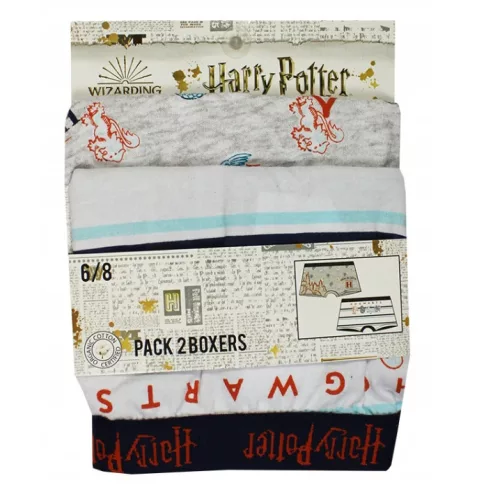 Harry Potter Castle gyerek boxeralsó 2 darab/csomag 6 - 8 év / 116 - 128 cm
