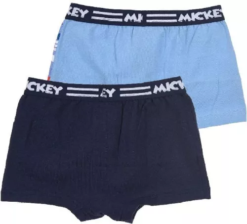 Disney Mickey Motion Blue gyerek boxeralsó 2 darab/csomag 6 - 8 év / 116 - 128 cm