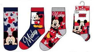 Disney Mickey Cozy gyerek zokni 27/30