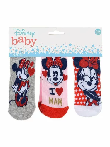 Disney Minnie Love Mam baba zokni 6/12 hó