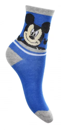 Disney Mickey Stride Blue gyerek zokni 23/26