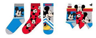 Disney Mickey Stride Blue gyerek zokni 31/34