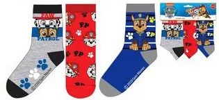 Mancs Őrjárat Paws Crew Red gyerek zokni 31/34