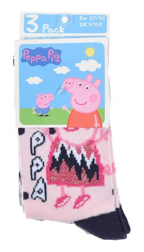 Peppa malac Sparkle Steps gyerek zokni  31/34