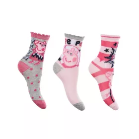 Peppa malac Sparkle Steps Grey gyerek zokni  23/26