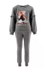 Disney Jégvarázs Fondness Grey gyerek flitteres melegítő, jogging szett 8 év / 128 cm