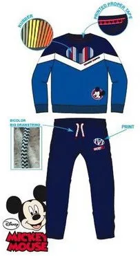 Disney Mickey Wink Blue gyerek melegítő, jogging szett 6 év / 116 cm