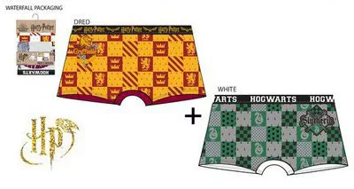 Harry Potter House Pride gyerek boxeralsó 2 darab/csomag 9 - 10 év / 134 - 140 cm