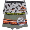 Jurassic World Danger Green gyerek boxeralsó 2 darab/csomag 4 - 5 év / 104 - 110 cm