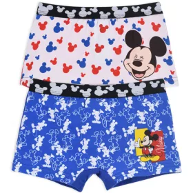   Disney Mickey Blue gyerek boxeralsó 2 darab/csomag 4 - 5 év / 104 - 110 cm