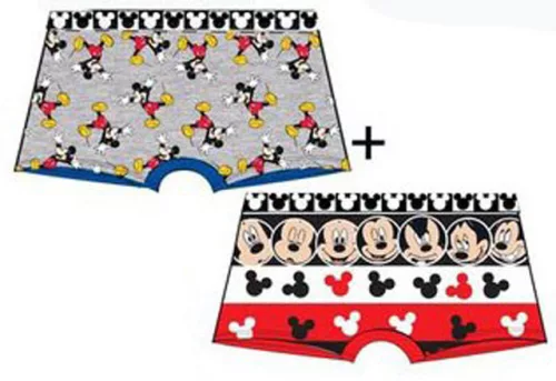 Disney Mickey Joke gyerek boxeralsó 2 darab/csomag 2 - 3 év / 92 - 98 cm