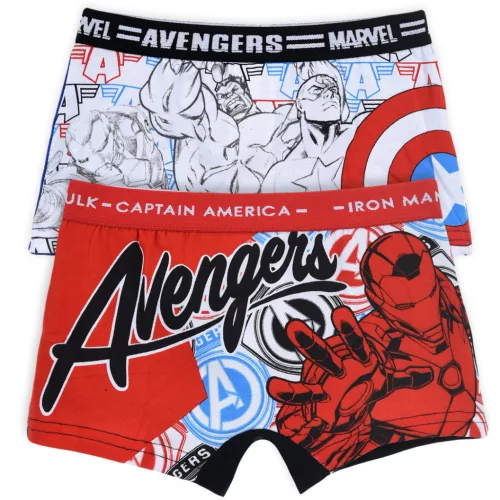 Bosszúállók Iron Man gyerek boxeralsó 2 darab/csomag 2 - 3 év / 92 - 98 cm
