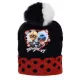 Katicabogár és Fekete macska kalandjai Heart Black gyerek sapka 52 cm