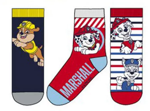 Mancs Őrjárat Marshall, Rubble gyerek zokni 31/34