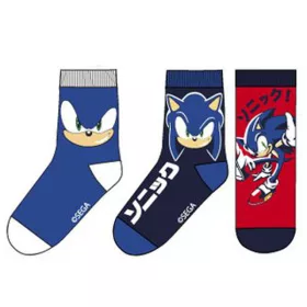 Sonic a sündisznó Turbo gyerek zokni 23/26
