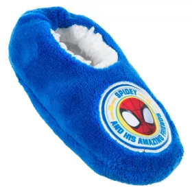 Pókember Spidey Friends Blue gyerek téli papucs 23/26