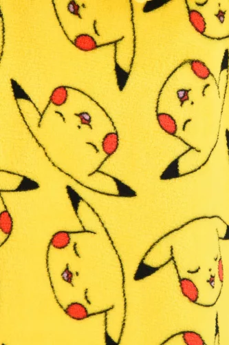 Pokémon Pika belebújós plüss polár takaró, poncsó 10 év / 140 cm