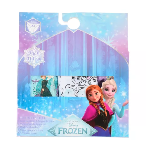Disney Jégvarázs Kingdom gyerek fehérnemű, bugyi 3 darab/csomag 3 - 4 év / 98 - 104 cm