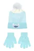 Disney Lilo és Stitch, A csillagkutya Ombre Blue  gyerek sapka + kesztyű szett 52 cm