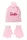 Barbie Light Pink flitteres gyerek sapka + kesztyű szett 52 cm