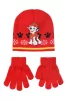 Mancs Őrjárat Marshall Red gyerek sapka + kesztyű szett 54 cm