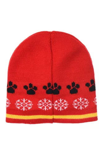 Mancs Őrjárat Marshall Red gyerek sapka + kesztyű szett 54 cm