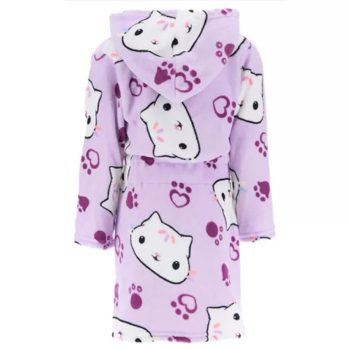 Gabi babaháza Cat Purple gyerek köntös 6 év / 116 cm