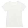 Wednesday White gyerek rövid póló, felső 10 év / 140 cm