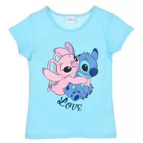   Disney Lilo és Stitch, A csillagkutya Love gyerek rövid póló, felső 4 év / 104 cm