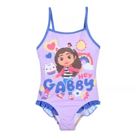   Gabi babaháza Hey Purple gyerek fürdőruha, úszó 8 év / 128 cm