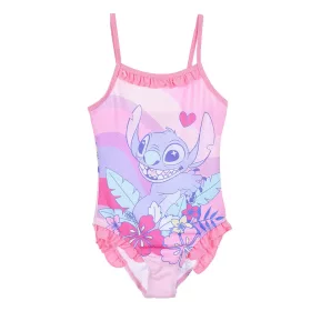   Disney Lilo és Stitch, A csillagkutya Pink Island Vibes gyerek fürdőruha, úszó 3 év / 98 cm