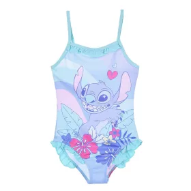   Disney Lilo és Stitch, A csillagkutya Blue Island Vibes gyerek fürdőruha, úszó 8 év / 128 cm