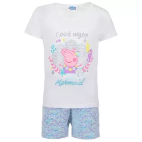   Peppa malac Good Night Mermaid gyerek rövid pizsama 6 év / 116 cm