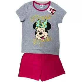 Disney Minnie Laugh Grey gyerek rövid pizsama 3 év / 98 cm