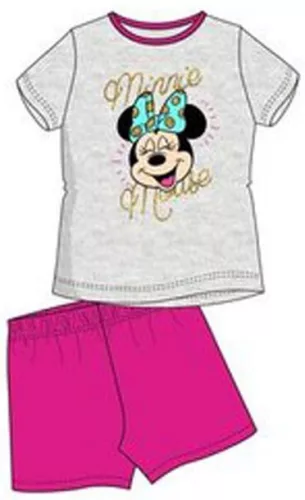 Disney Minnie Laugh Grey gyerek rövid pizsama 8 év / 128 cm