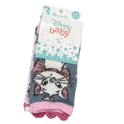 Disney Marie Hearts baba zokni 6/12 hó