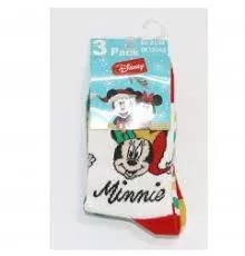 Disney Mickey, Minnie Gift Karácsonyi gyerek zokni 31/34