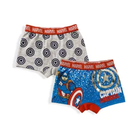   Bosszúállók Captain America gyerek boxeralsó 2 darab/csomag 4 - 5 év / 104 - 110 cm