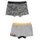 Batman Grey gyerek boxeralsó 2 darab/csomag 6 - 8 év / 116 - 128 cm